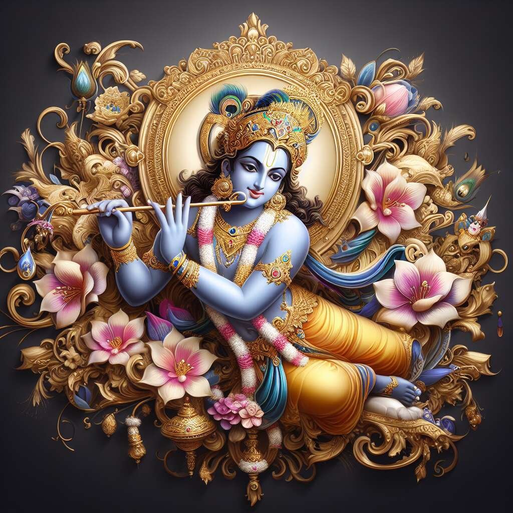 Krishna with Flute